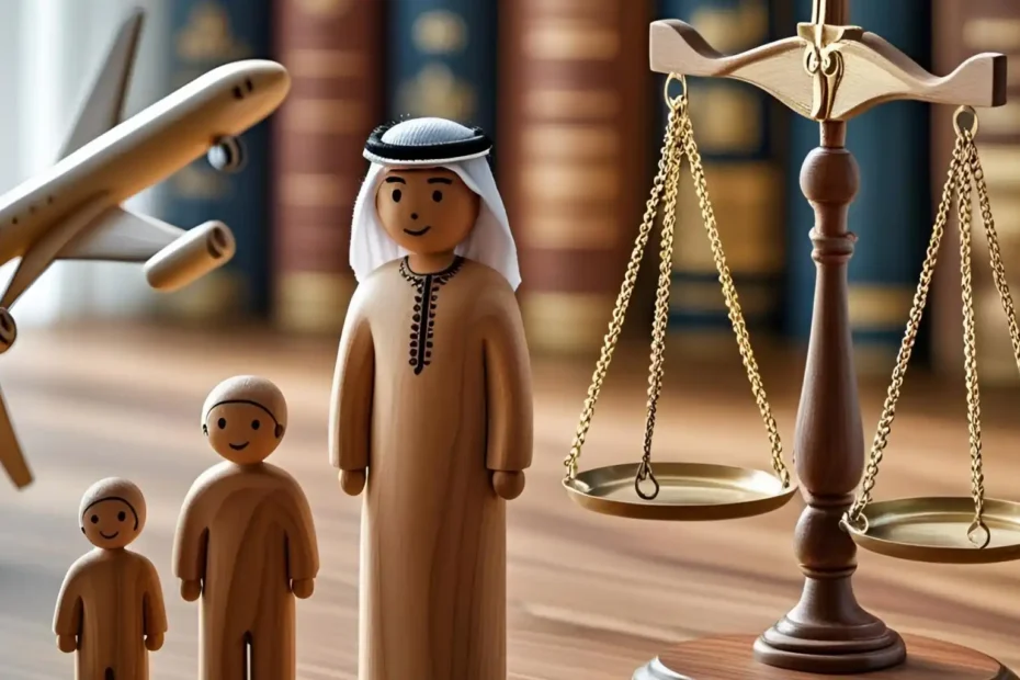 شروط السفر بالأطفال بعد الطلاق في الإمارات